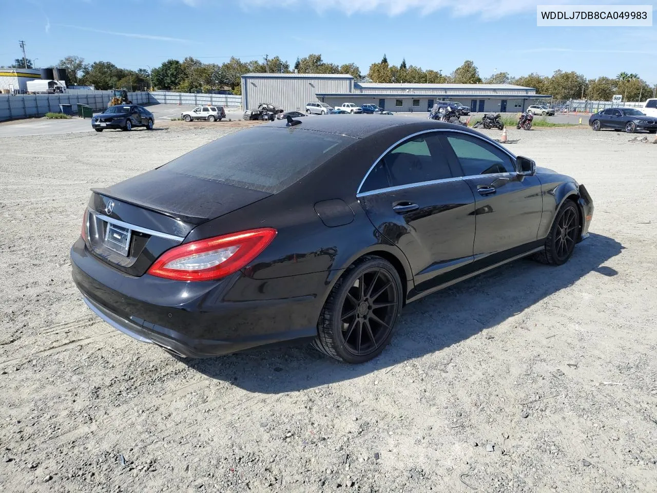 2012 Mercedes-Benz Cls 550 VIN: WDDLJ7DB8CA049983 Lot: 75500854