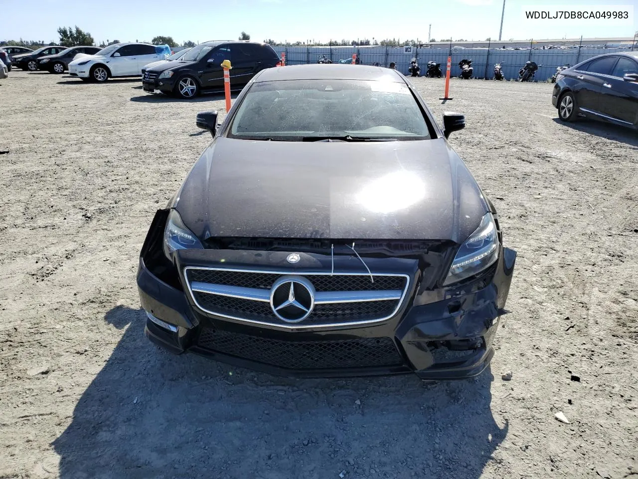 2012 Mercedes-Benz Cls 550 VIN: WDDLJ7DB8CA049983 Lot: 75500854