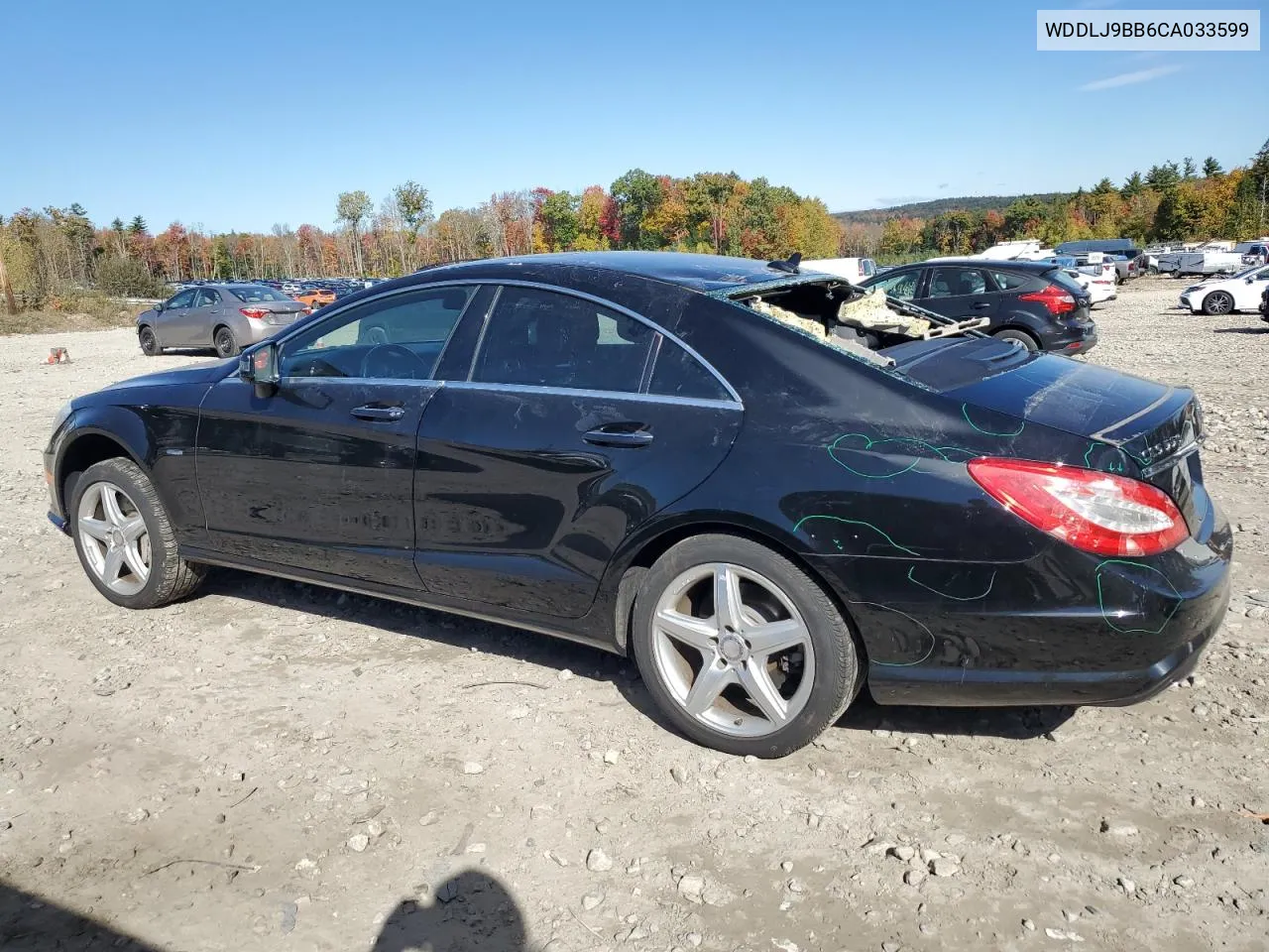 2012 Mercedes-Benz Cls 550 4Matic VIN: WDDLJ9BB6CA033599 Lot: 75705964