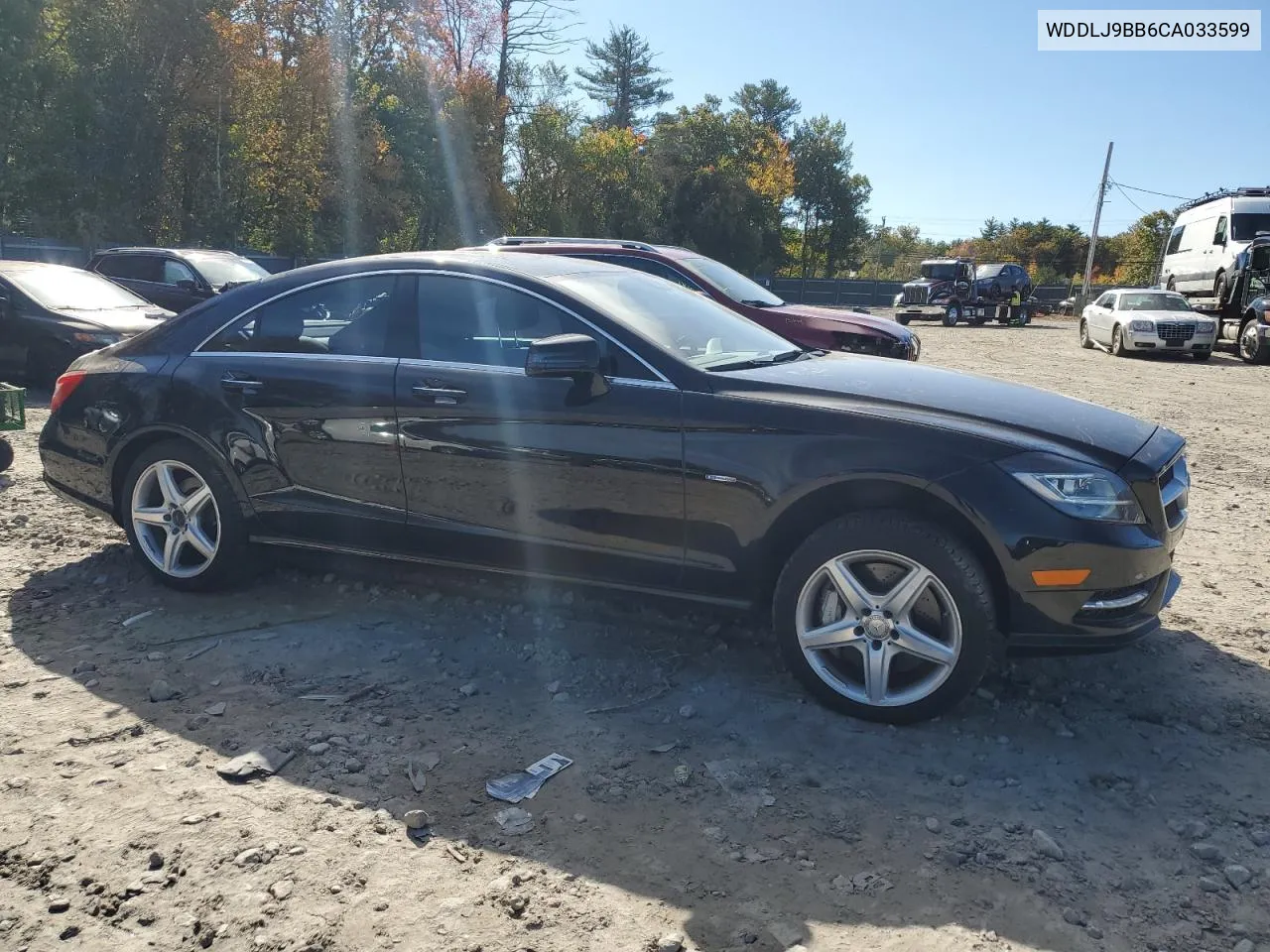 2012 Mercedes-Benz Cls 550 4Matic VIN: WDDLJ9BB6CA033599 Lot: 75705964