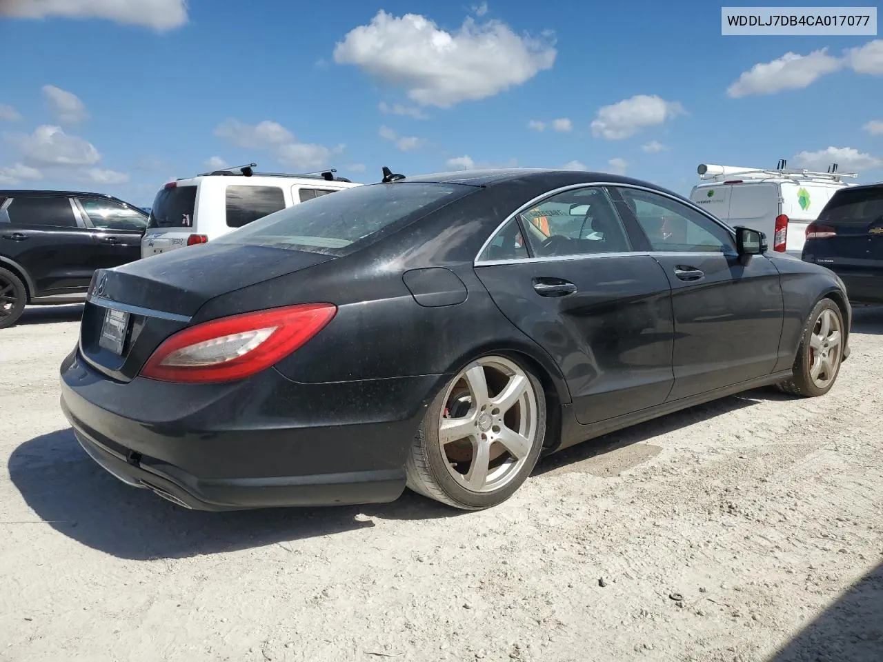 2012 Mercedes-Benz Cls 550 VIN: WDDLJ7DB4CA017077 Lot: 76422154