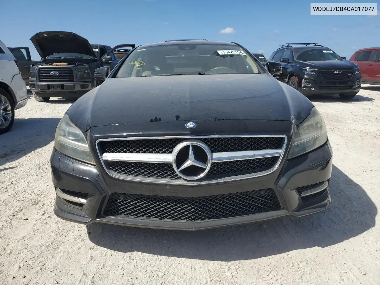 2012 Mercedes-Benz Cls 550 VIN: WDDLJ7DB4CA017077 Lot: 76422154