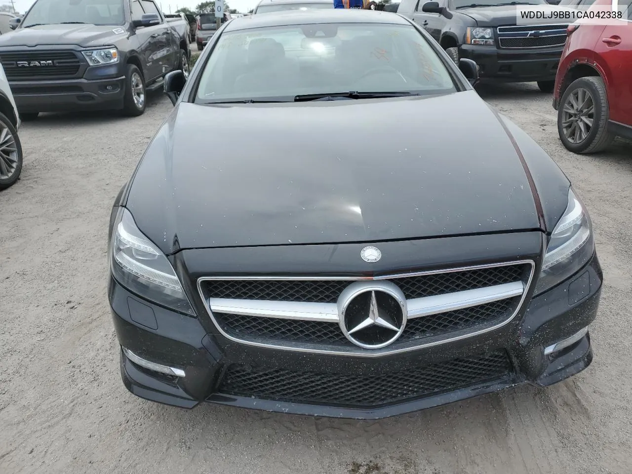 2012 Mercedes-Benz Cls 550 4Matic VIN: WDDLJ9BB1CA042338 Lot: 76656264