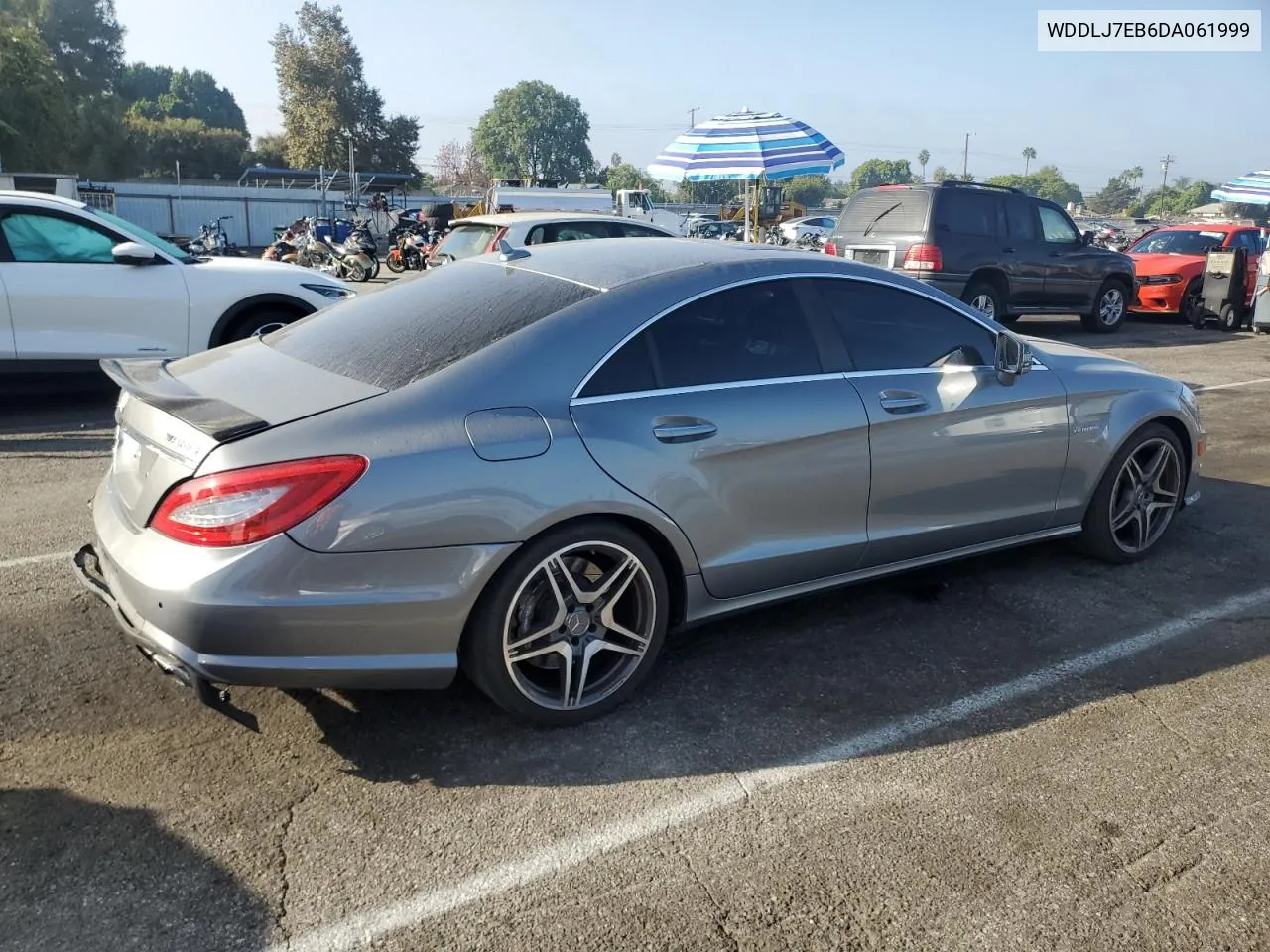 2013 Mercedes-Benz Cls 63 Amg VIN: WDDLJ7EB6DA061999 Lot: 73243264