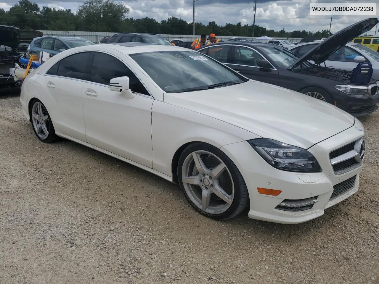 2013 Mercedes-Benz Cls 550 VIN: WDDLJ7DB0DA072238 Lot: 74078004