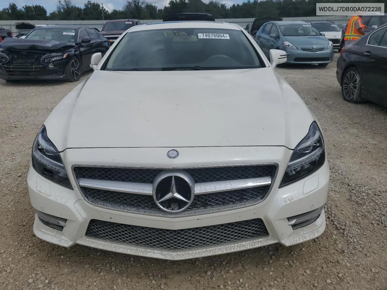 2013 Mercedes-Benz Cls 550 VIN: WDDLJ7DB0DA072238 Lot: 74078004