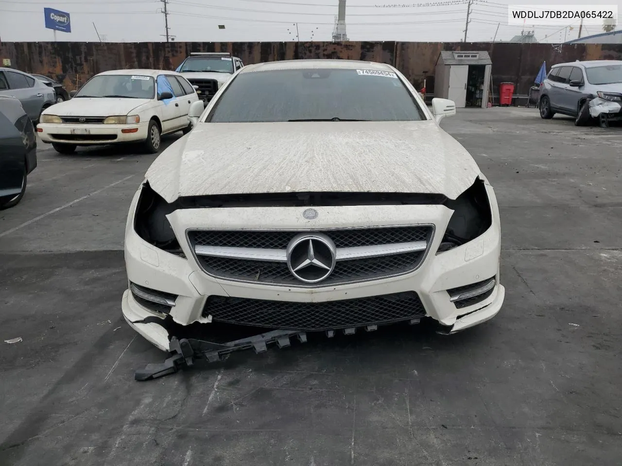 2013 Mercedes-Benz Cls 550 VIN: WDDLJ7DB2DA065422 Lot: 74569454