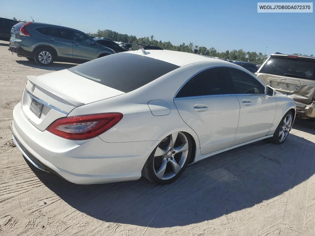 2013 Mercedes-Benz Cls 550 VIN: WDDLJ7DB0DA072370 Lot: 76265374