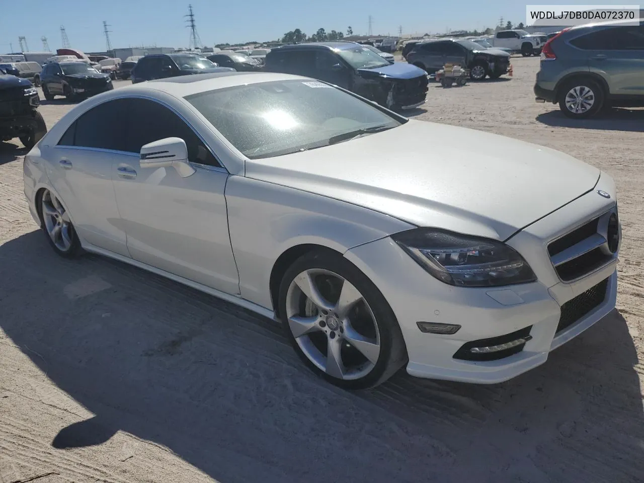 2013 Mercedes-Benz Cls 550 VIN: WDDLJ7DB0DA072370 Lot: 76265374