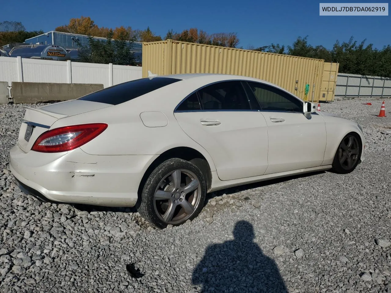 2013 Mercedes-Benz Cls 550 VIN: WDDLJ7DB7DA062919 Lot: 76883554