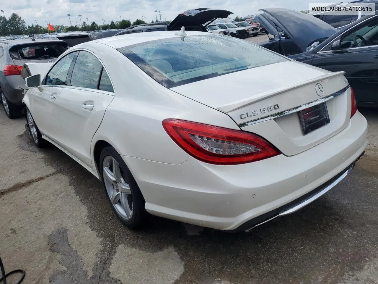 2014 Mercedes-Benz Cls 550 4Matic VIN: WDDLJ9BB7EA103615 Lot: 57481104