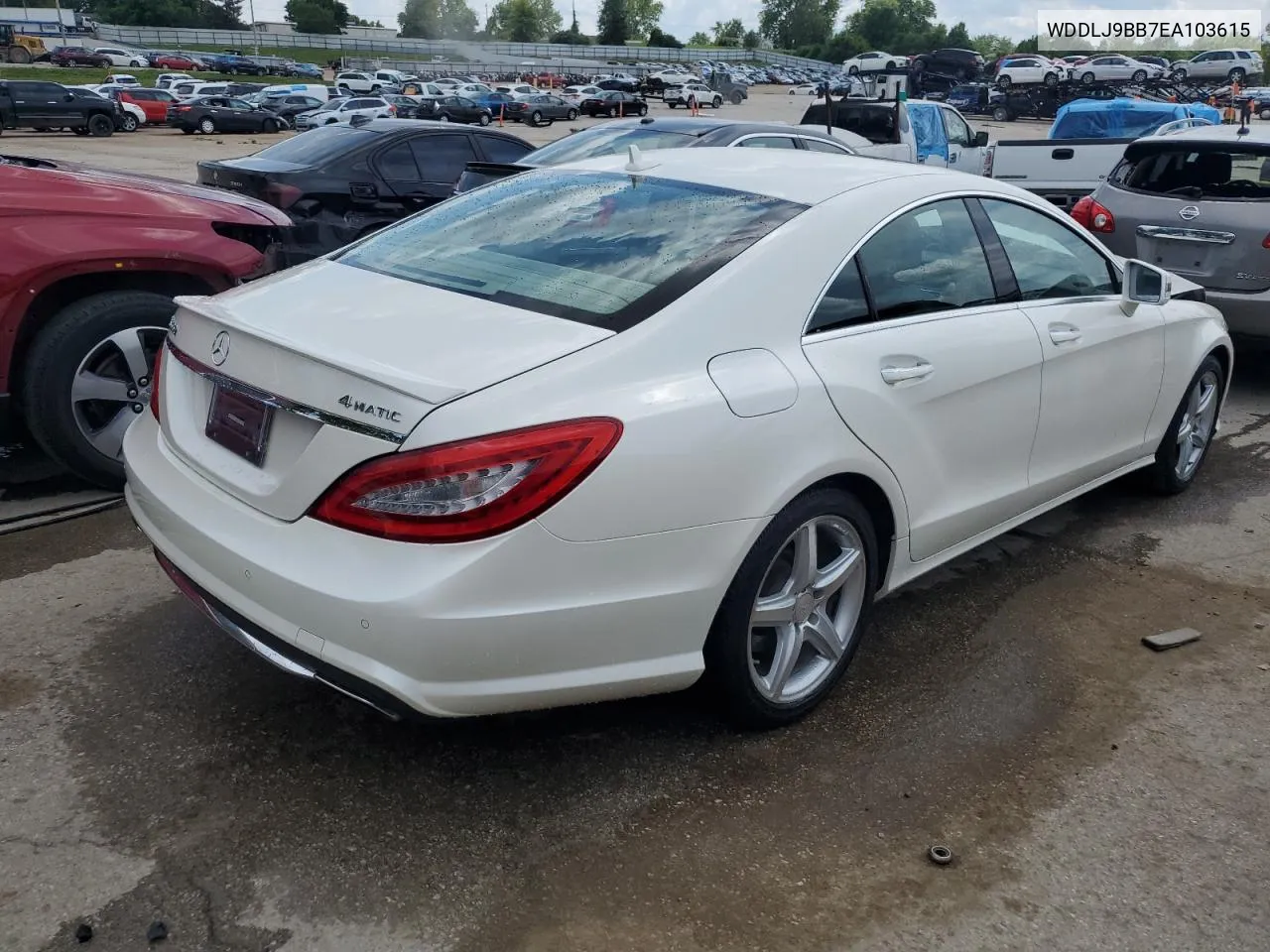 2014 Mercedes-Benz Cls 550 4Matic VIN: WDDLJ9BB7EA103615 Lot: 57481104