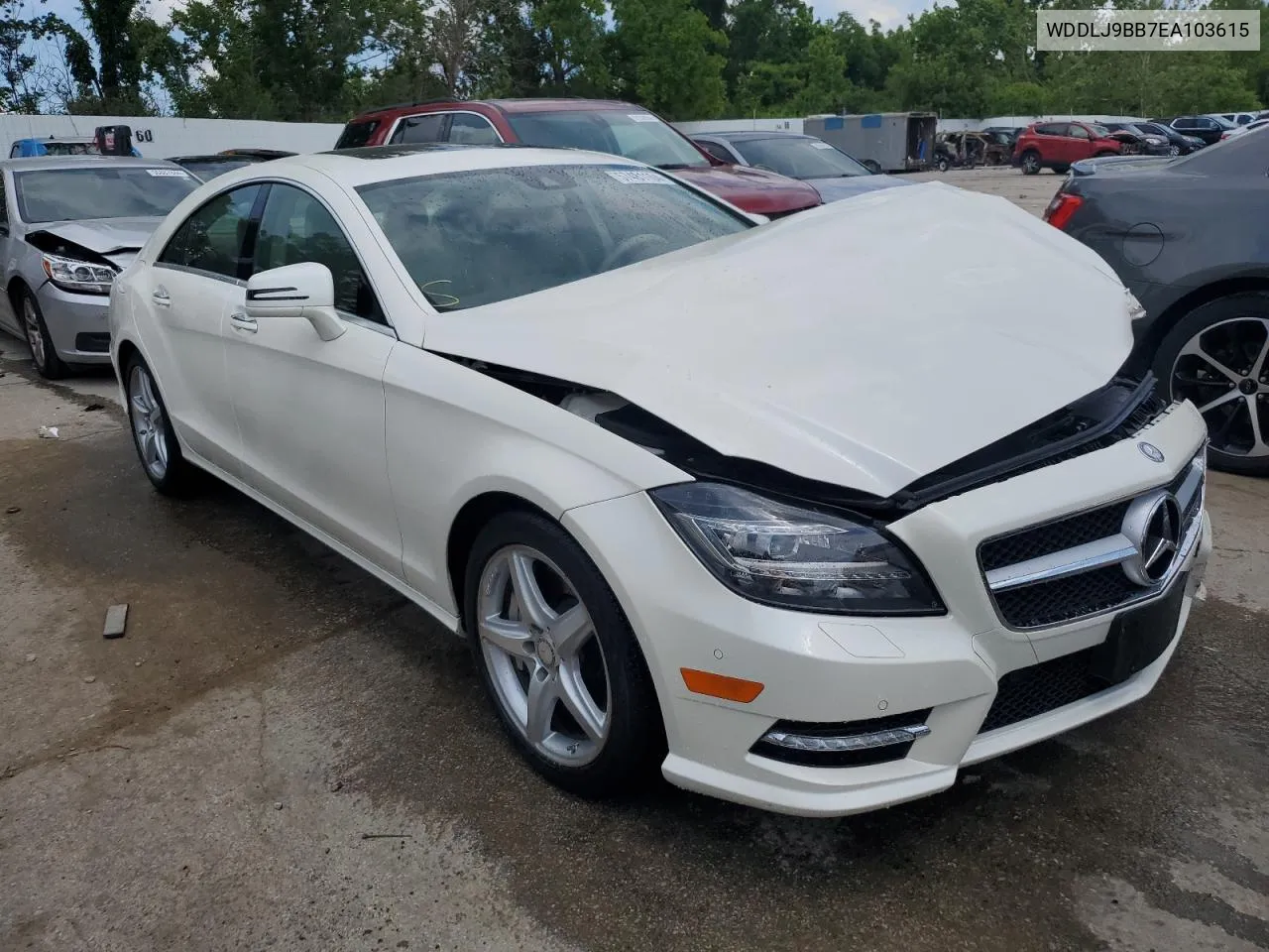 2014 Mercedes-Benz Cls 550 4Matic VIN: WDDLJ9BB7EA103615 Lot: 57481104