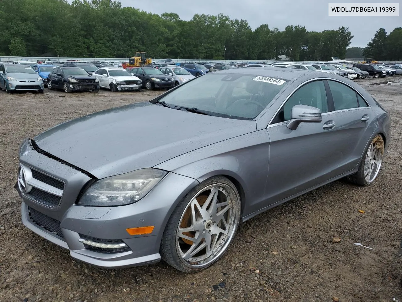 2014 Mercedes-Benz Cls 550 VIN: WDDLJ7DB6EA119399 Lot: 60946564