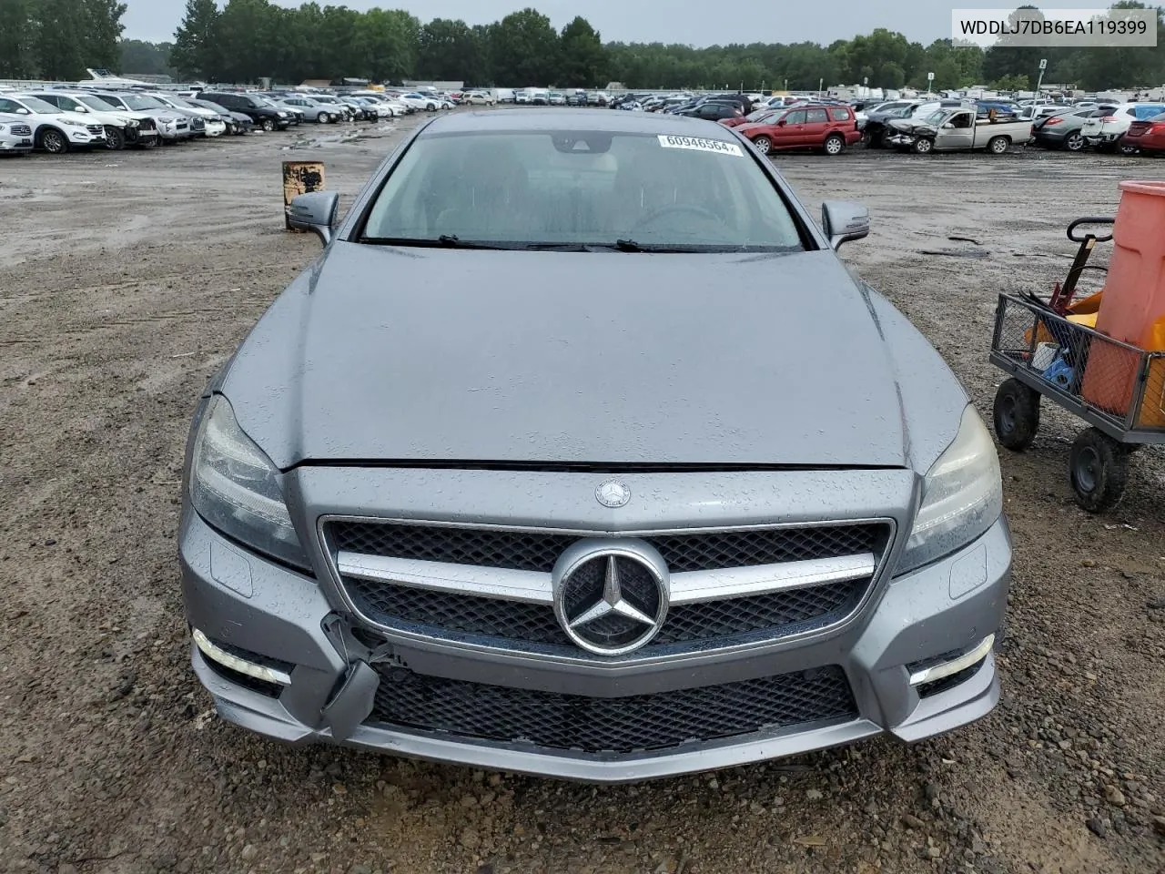 2014 Mercedes-Benz Cls 550 VIN: WDDLJ7DB6EA119399 Lot: 60946564