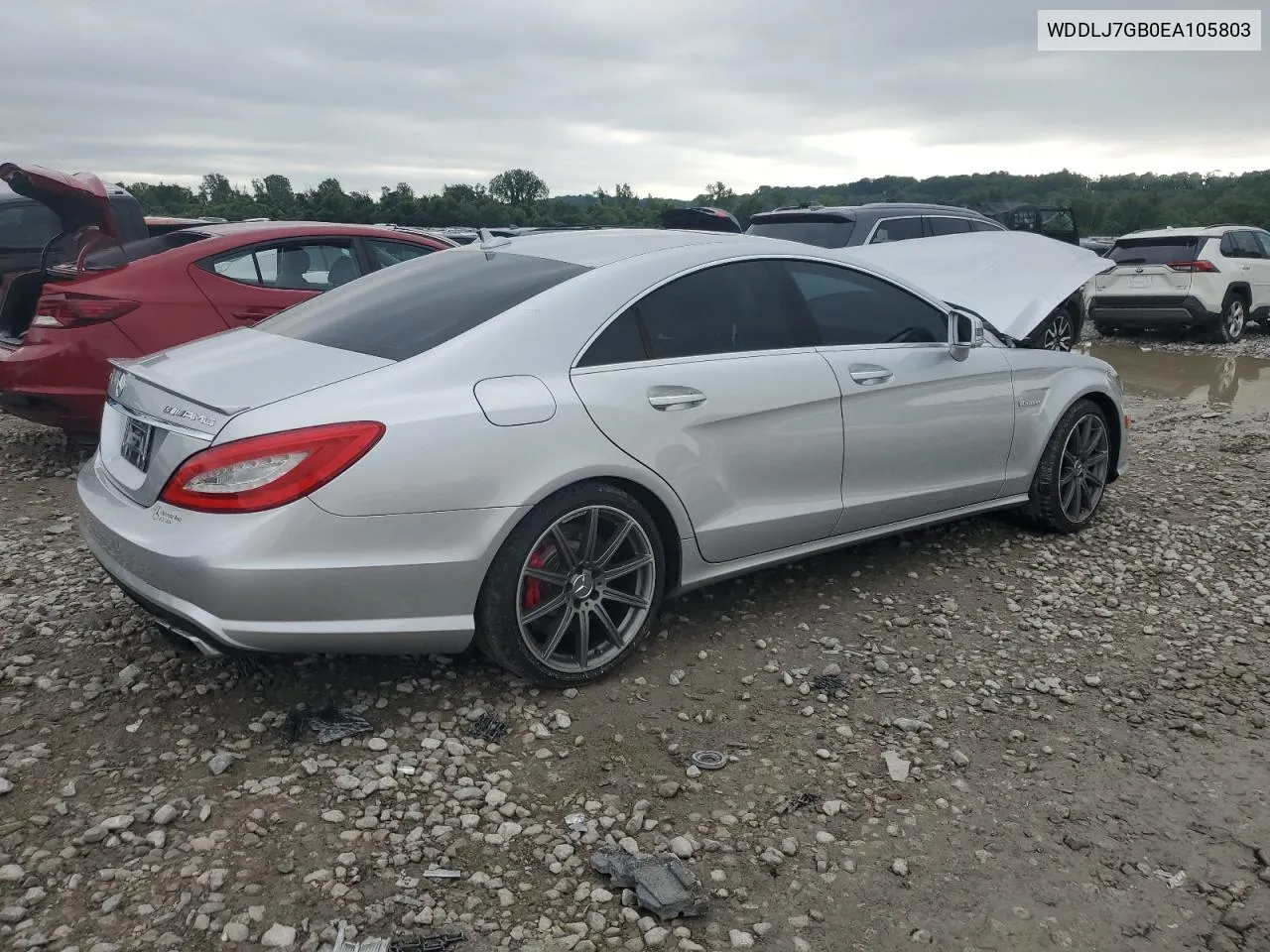 2014 Mercedes-Benz Cls 63 Amg S-Model VIN: WDDLJ7GB0EA105803 Lot: 65165534