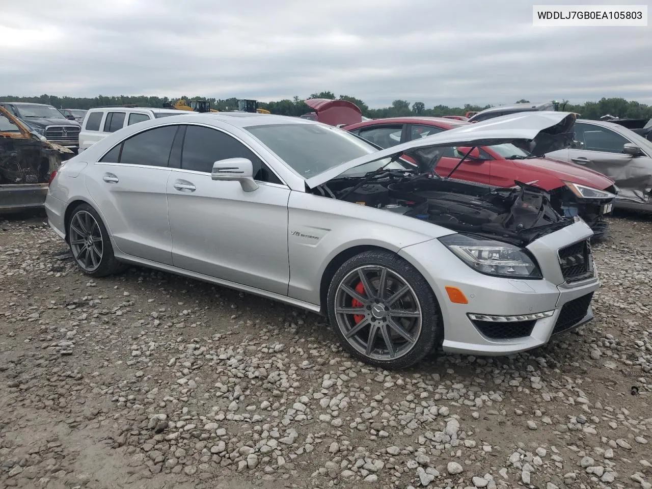 2014 Mercedes-Benz Cls 63 Amg S-Model VIN: WDDLJ7GB0EA105803 Lot: 65165534