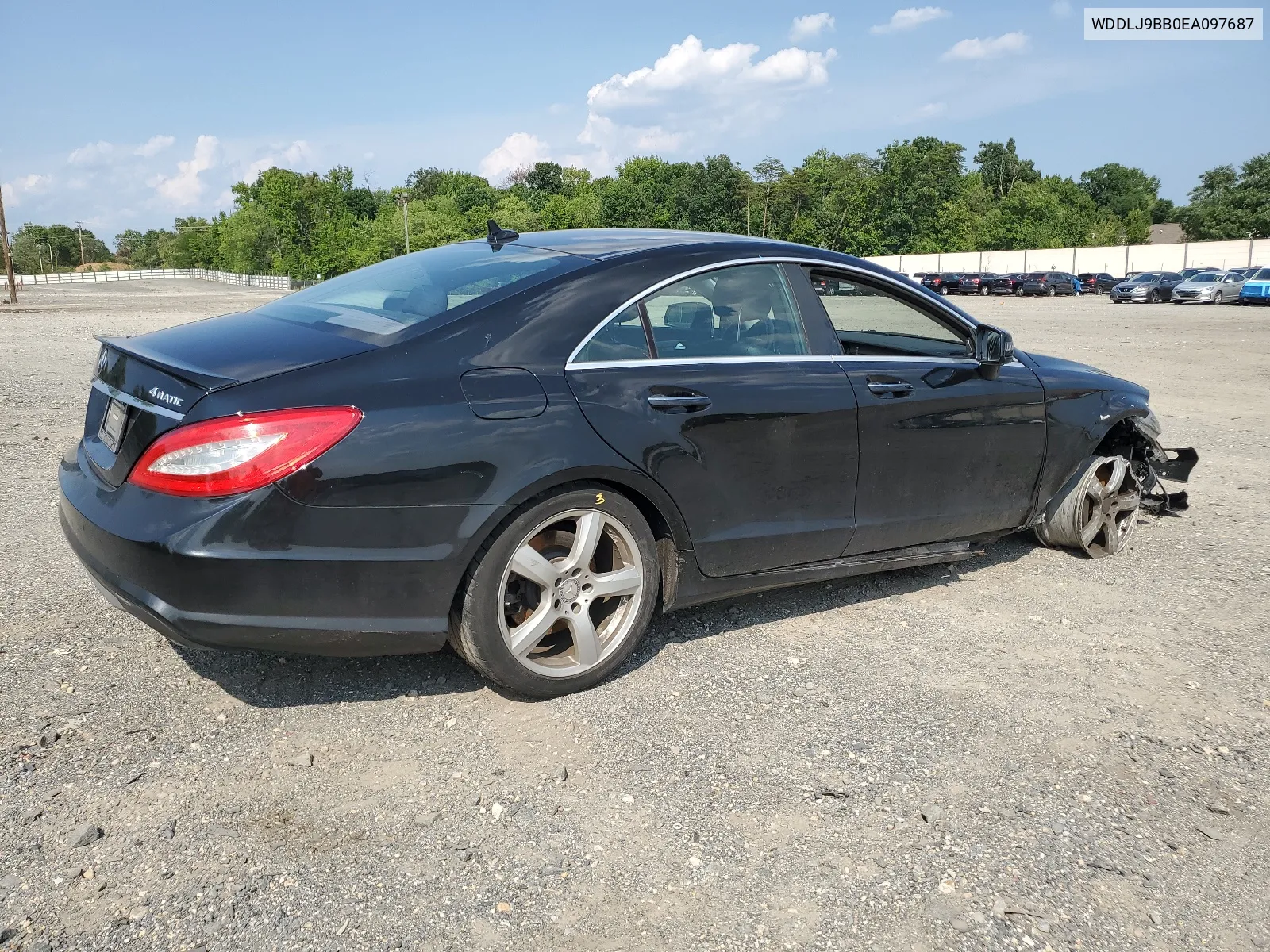 2014 Mercedes-Benz Cls 550 4Matic VIN: WDDLJ9BB0EA097687 Lot: 65660904