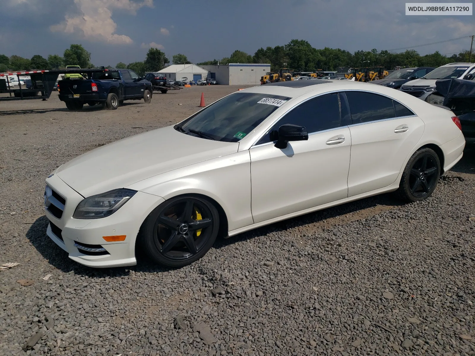 2014 Mercedes-Benz Cls 550 4Matic VIN: WDDLJ9BB9EA117290 Lot: 68517414