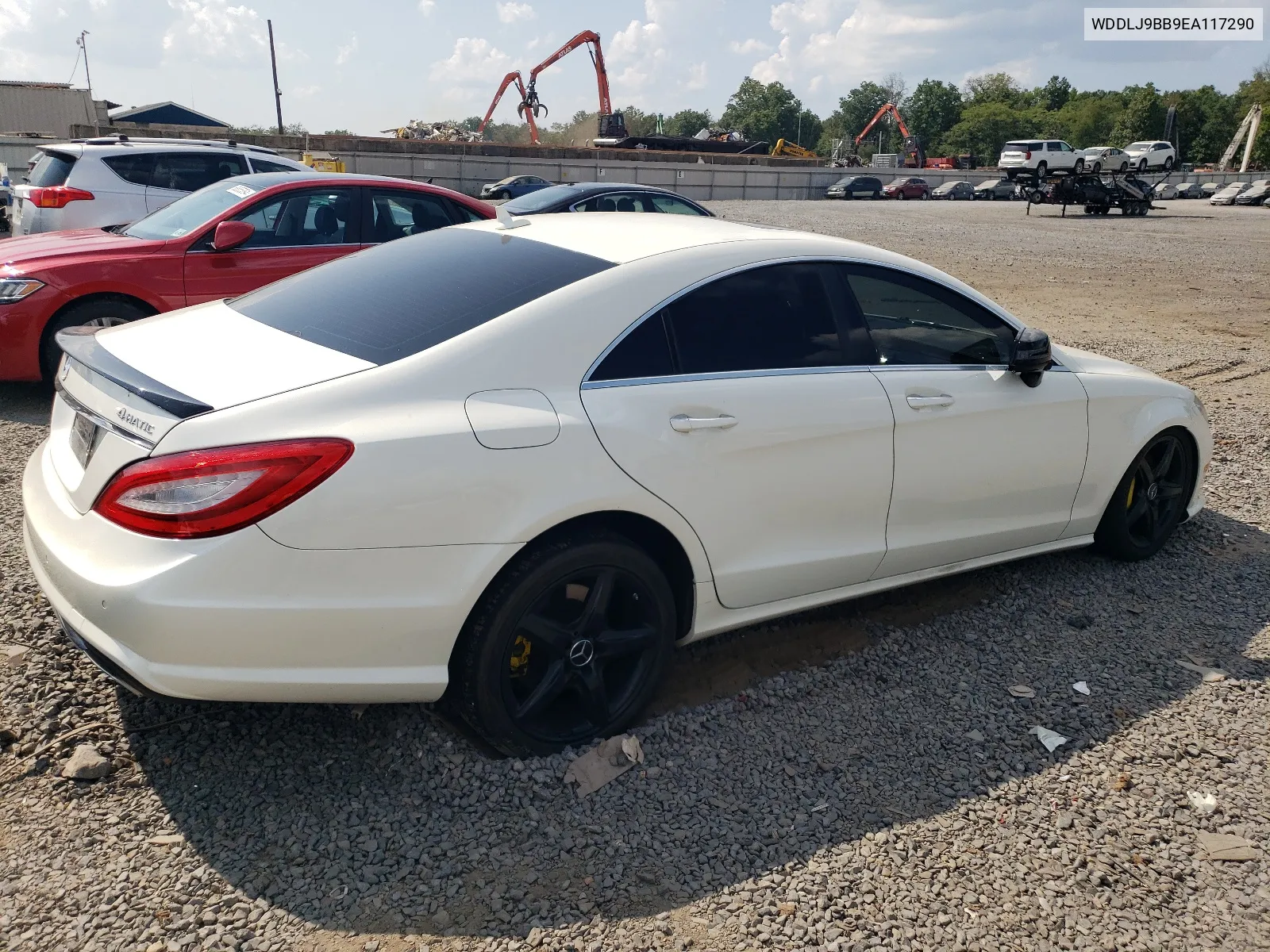 2014 Mercedes-Benz Cls 550 4Matic VIN: WDDLJ9BB9EA117290 Lot: 68517414