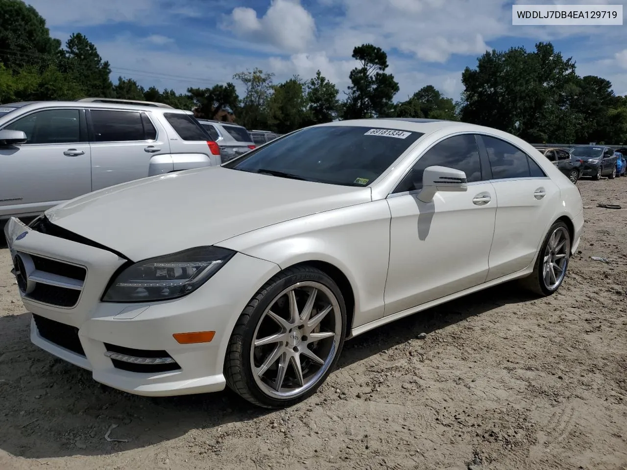 2014 Mercedes-Benz Cls 550 VIN: WDDLJ7DB4EA129719 Lot: 69181334