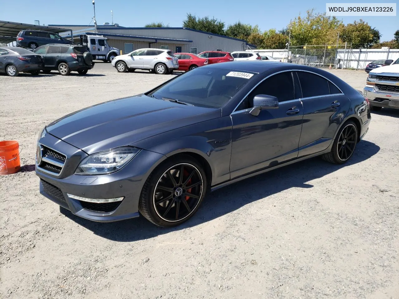 2014 Mercedes-Benz Cls 63 Amg VIN: WDDLJ9CBXEA123226 Lot: 71203944