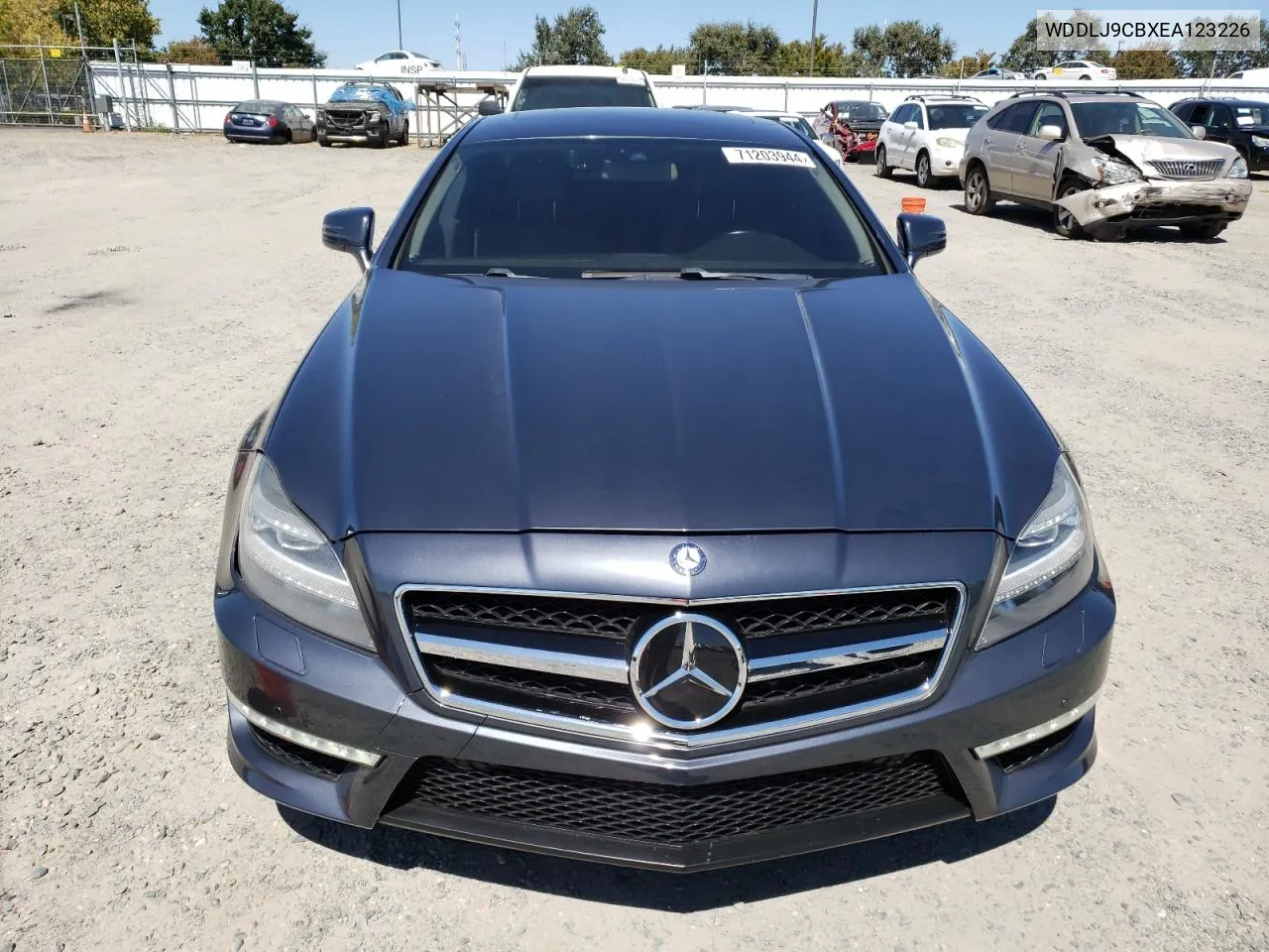 2014 Mercedes-Benz Cls 63 Amg VIN: WDDLJ9CBXEA123226 Lot: 71203944