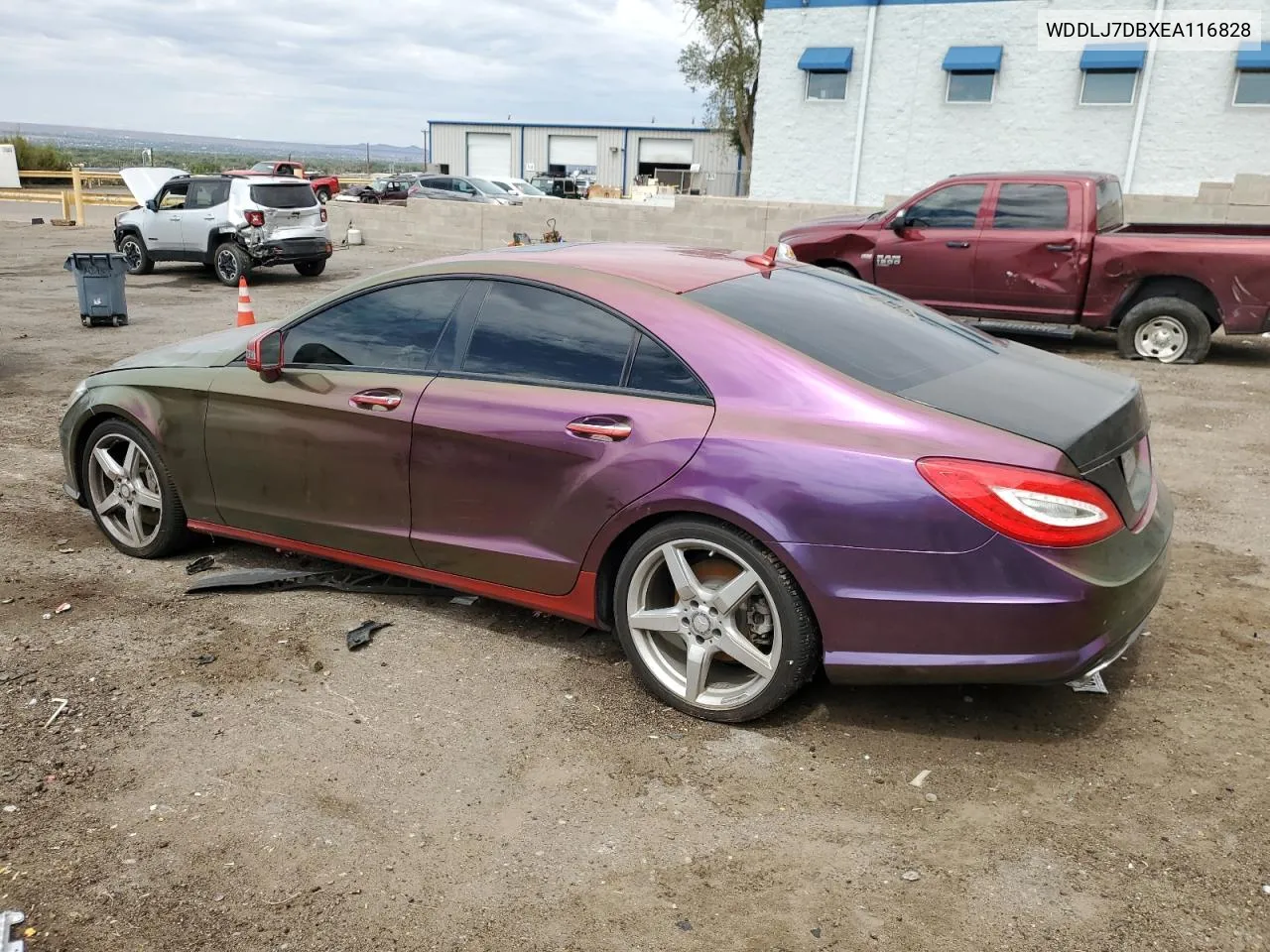 2014 Mercedes-Benz Cls 550 VIN: WDDLJ7DBXEA116828 Lot: 71939364