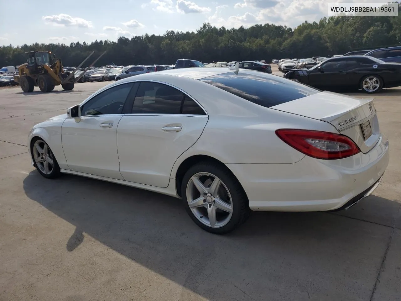 2014 Mercedes-Benz Cls 550 4Matic VIN: WDDLJ9BB2EA119561 Lot: 72499684