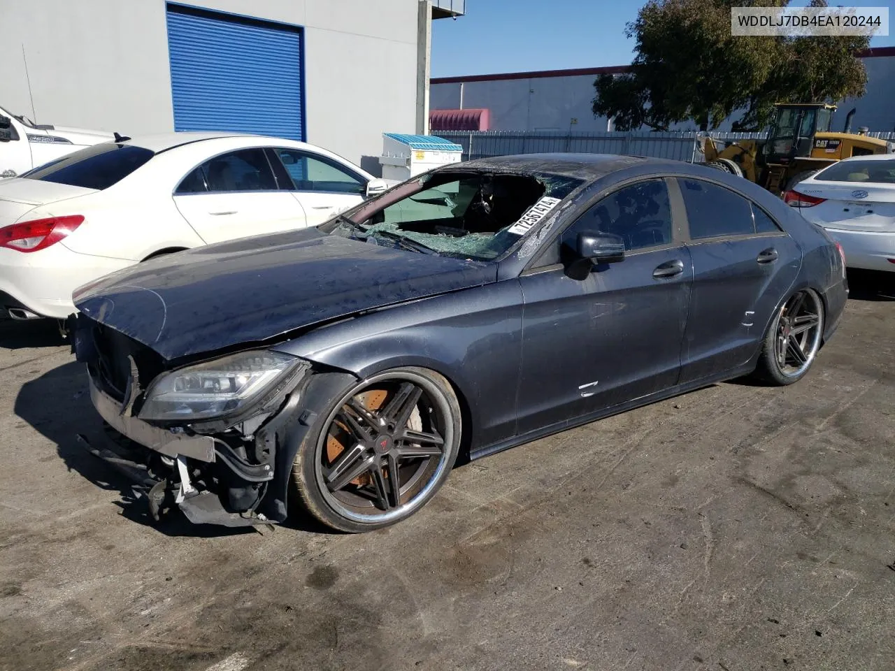 2014 Mercedes-Benz Cls 550 VIN: WDDLJ7DB4EA120244 Lot: 72567474