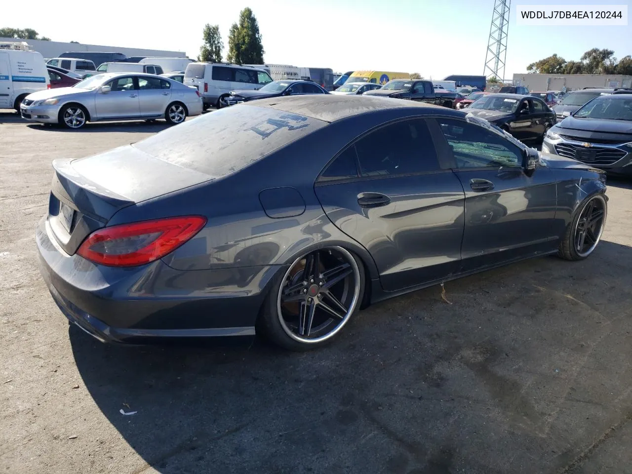 2014 Mercedes-Benz Cls 550 VIN: WDDLJ7DB4EA120244 Lot: 72567474