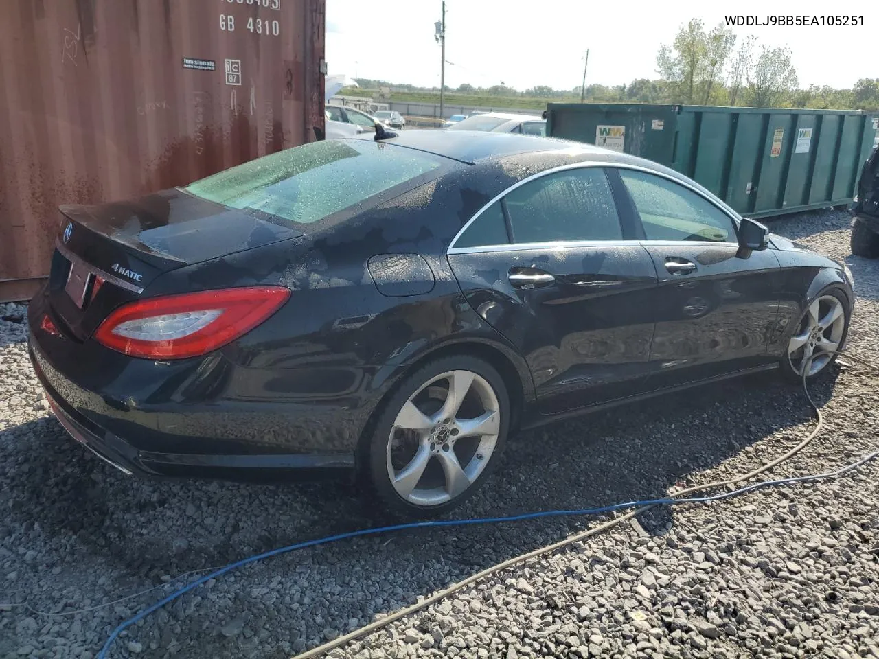 2014 Mercedes-Benz Cls 550 4Matic VIN: WDDLJ9BB5EA105251 Lot: 74082124