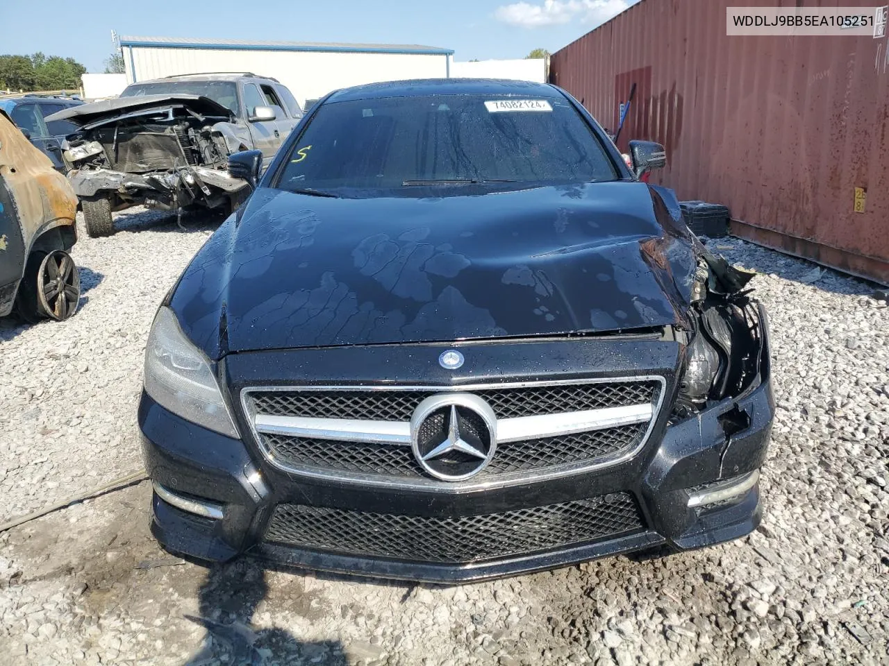 2014 Mercedes-Benz Cls 550 4Matic VIN: WDDLJ9BB5EA105251 Lot: 74082124