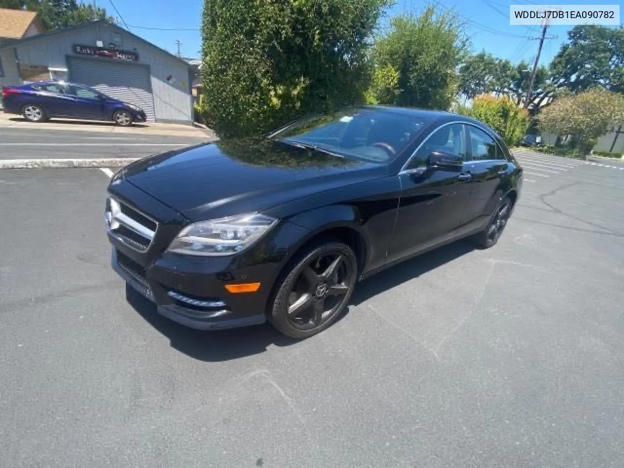 2014 Mercedes-Benz Cls 550 VIN: WDDLJ7DB1EA090782 Lot: 75059344