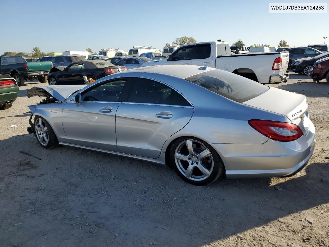 2014 Mercedes-Benz Cls 550 VIN: WDDLJ7DB3EA124253 Lot: 75384704