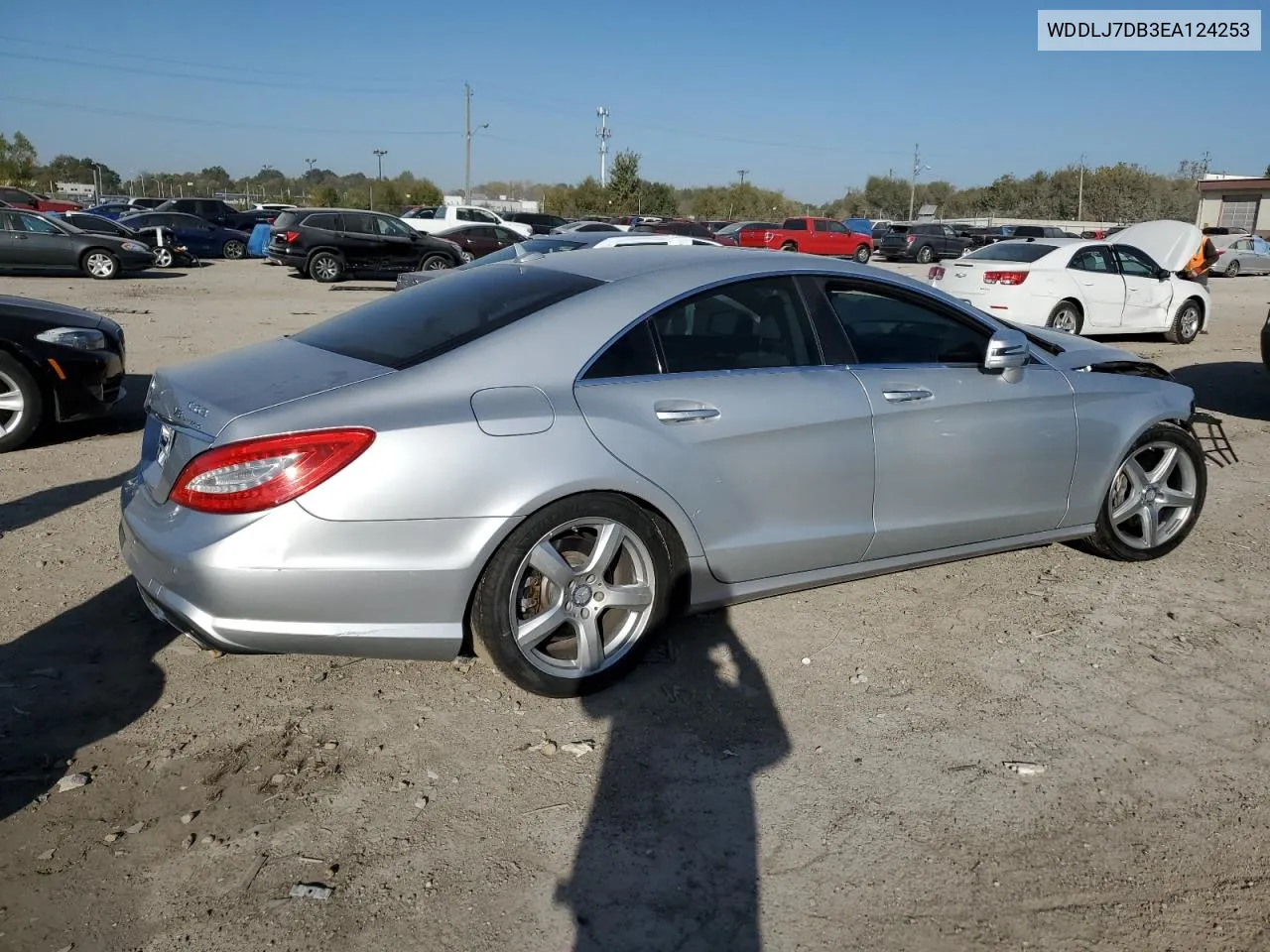 2014 Mercedes-Benz Cls 550 VIN: WDDLJ7DB3EA124253 Lot: 75384704