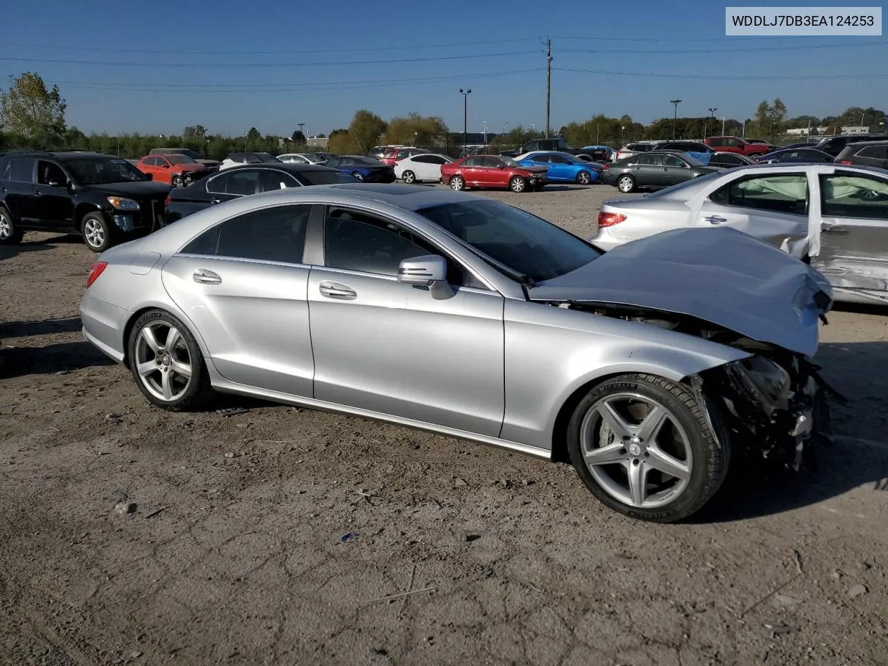 2014 Mercedes-Benz Cls 550 VIN: WDDLJ7DB3EA124253 Lot: 75384704