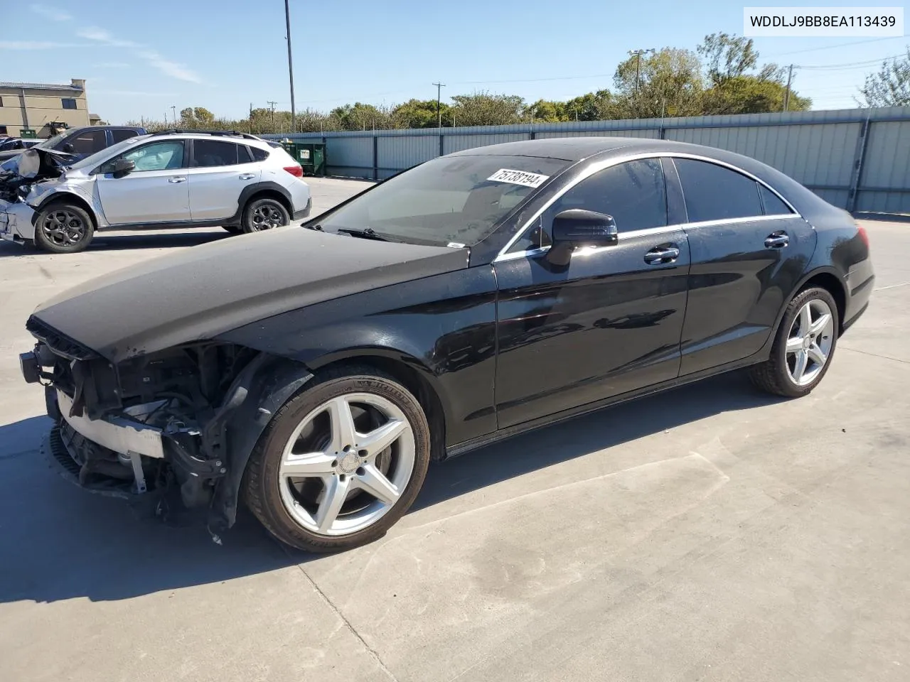 2014 Mercedes-Benz Cls 550 4Matic VIN: WDDLJ9BB8EA113439 Lot: 75738194