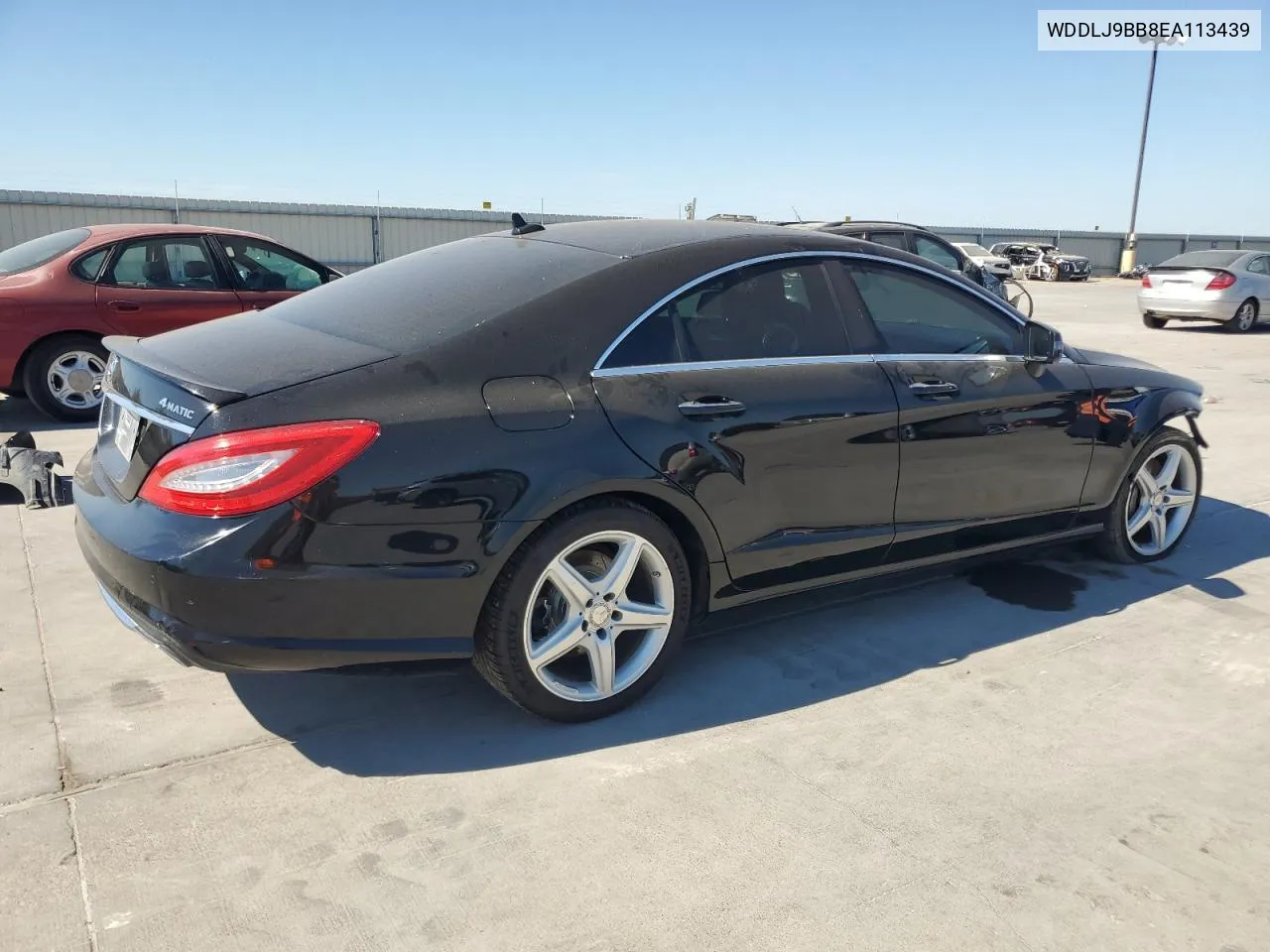 2014 Mercedes-Benz Cls 550 4Matic VIN: WDDLJ9BB8EA113439 Lot: 75738194