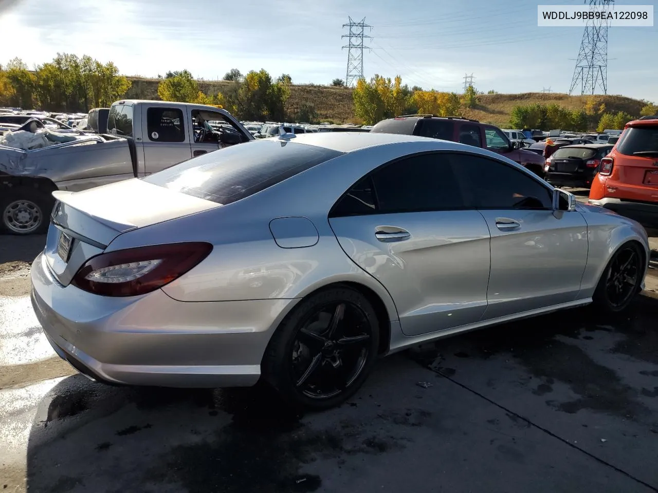 2014 Mercedes-Benz Cls 550 4Matic VIN: WDDLJ9BB9EA122098 Lot: 75769734