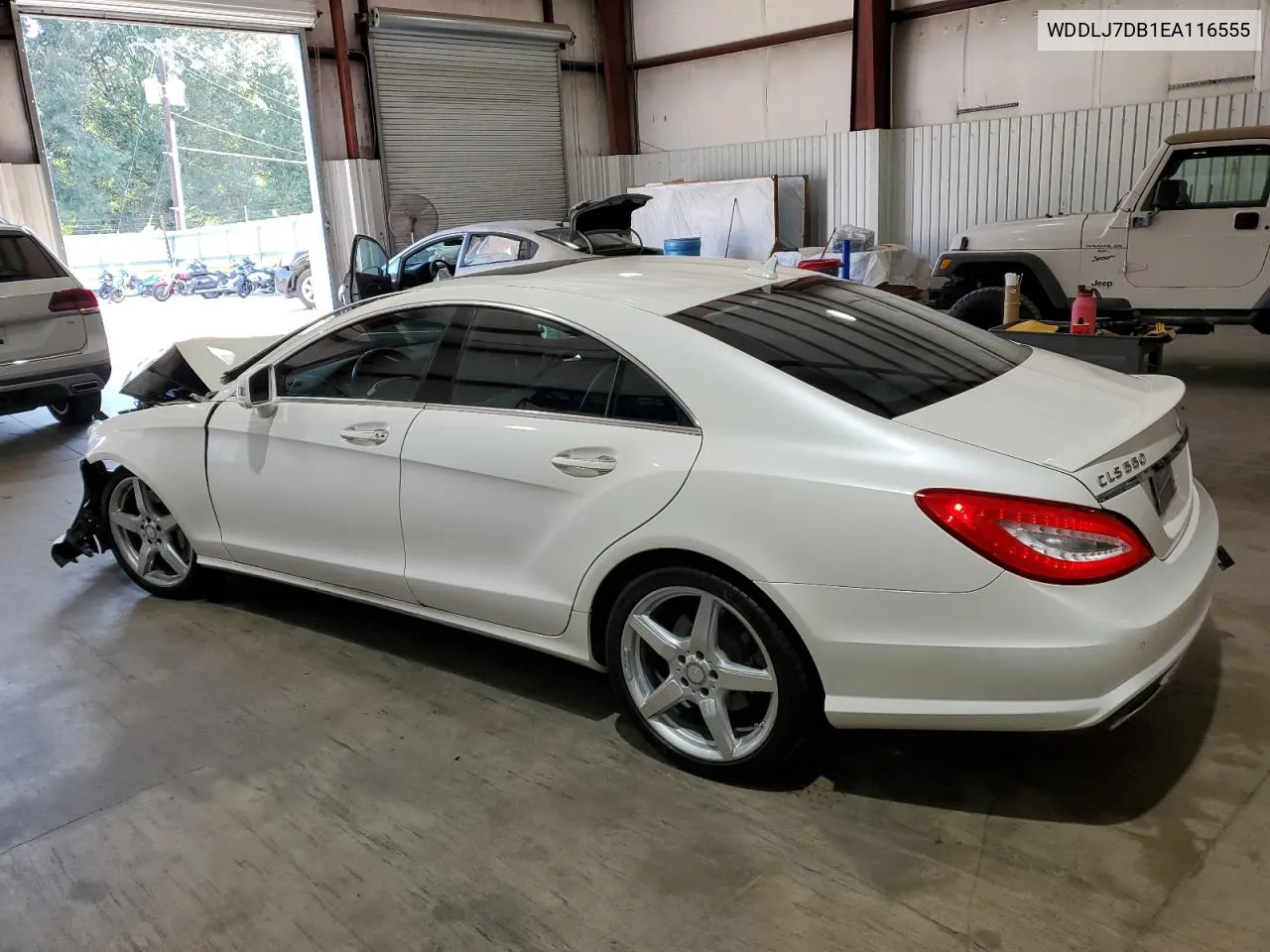 2014 Mercedes-Benz Cls 550 VIN: WDDLJ7DB1EA116555 Lot: 75931824