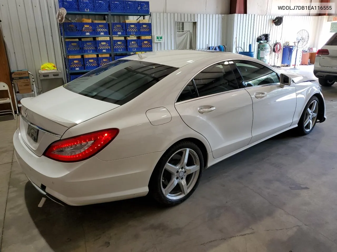 2014 Mercedes-Benz Cls 550 VIN: WDDLJ7DB1EA116555 Lot: 75931824