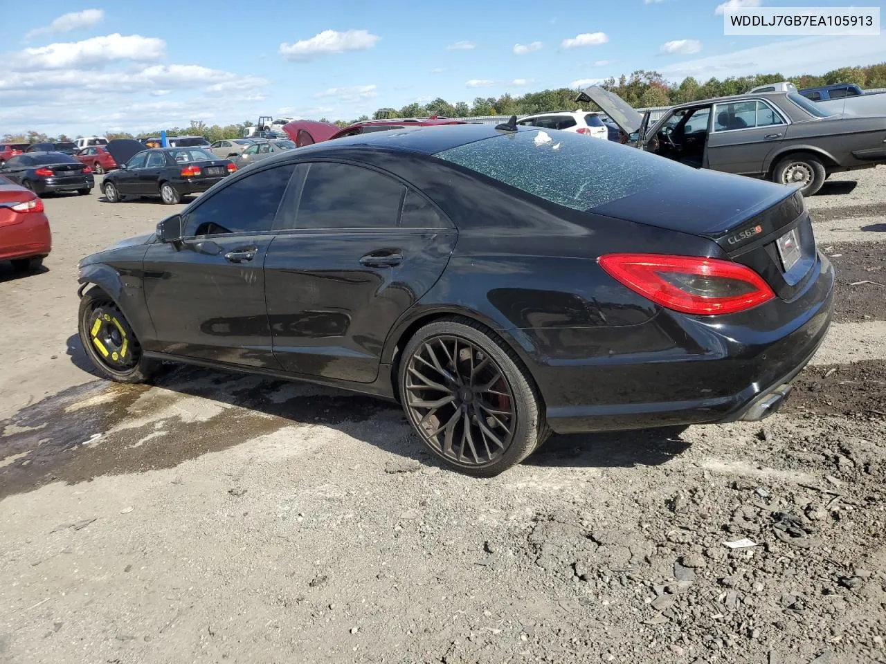 2014 Mercedes-Benz Cls 63 Amg VIN: WDDLJ7GB7EA105913 Lot: 76101654