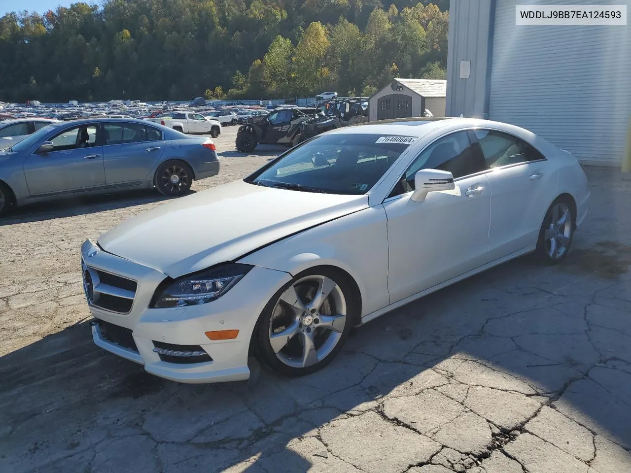 2014 Mercedes-Benz Cls 550 4Matic VIN: WDDLJ9BB7EA124593 Lot: 76480664