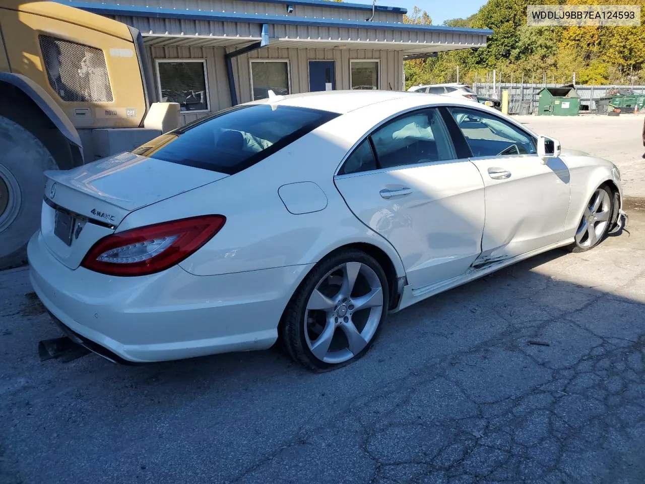 2014 Mercedes-Benz Cls 550 4Matic VIN: WDDLJ9BB7EA124593 Lot: 76480664