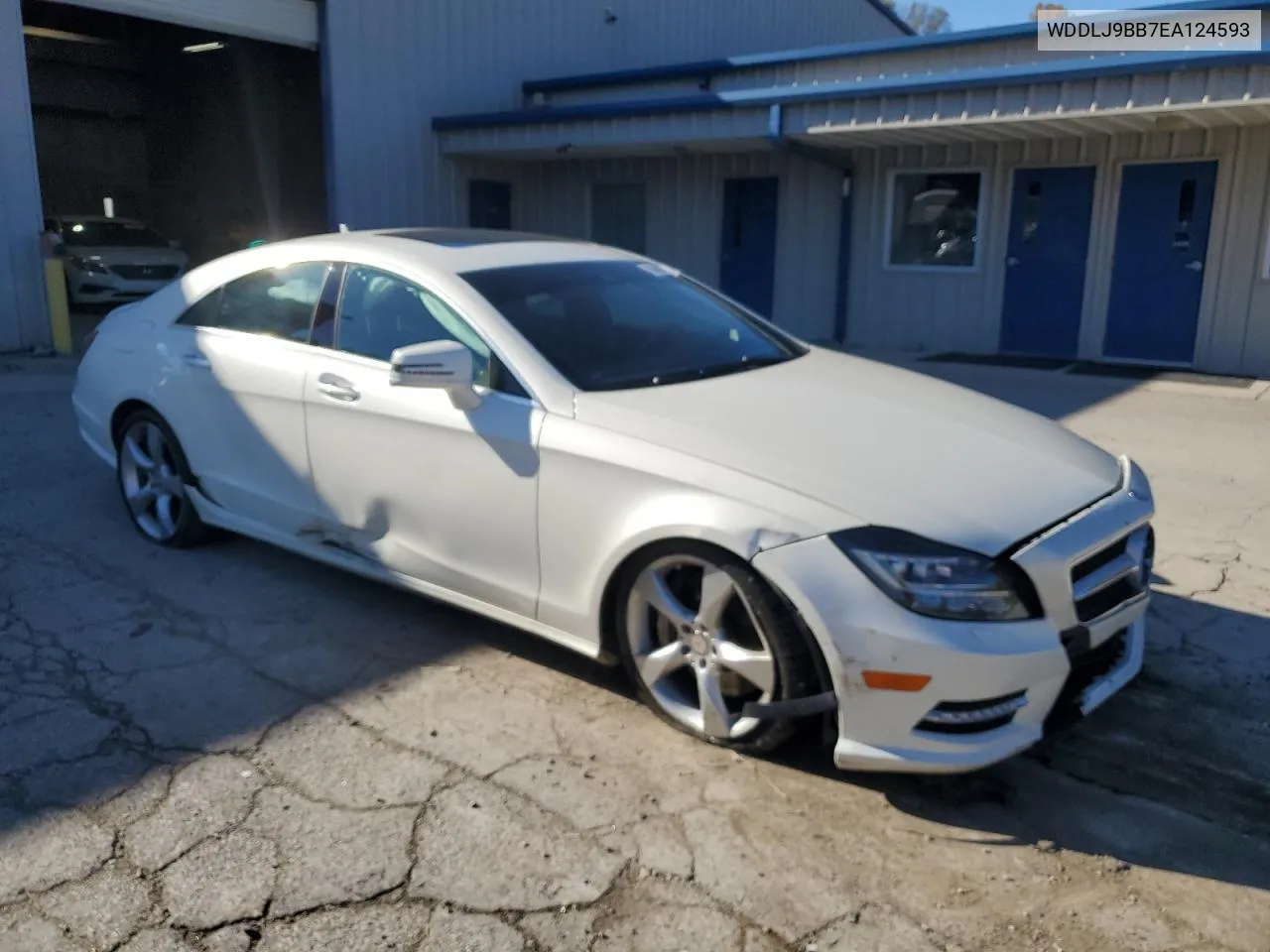 2014 Mercedes-Benz Cls 550 4Matic VIN: WDDLJ9BB7EA124593 Lot: 76480664