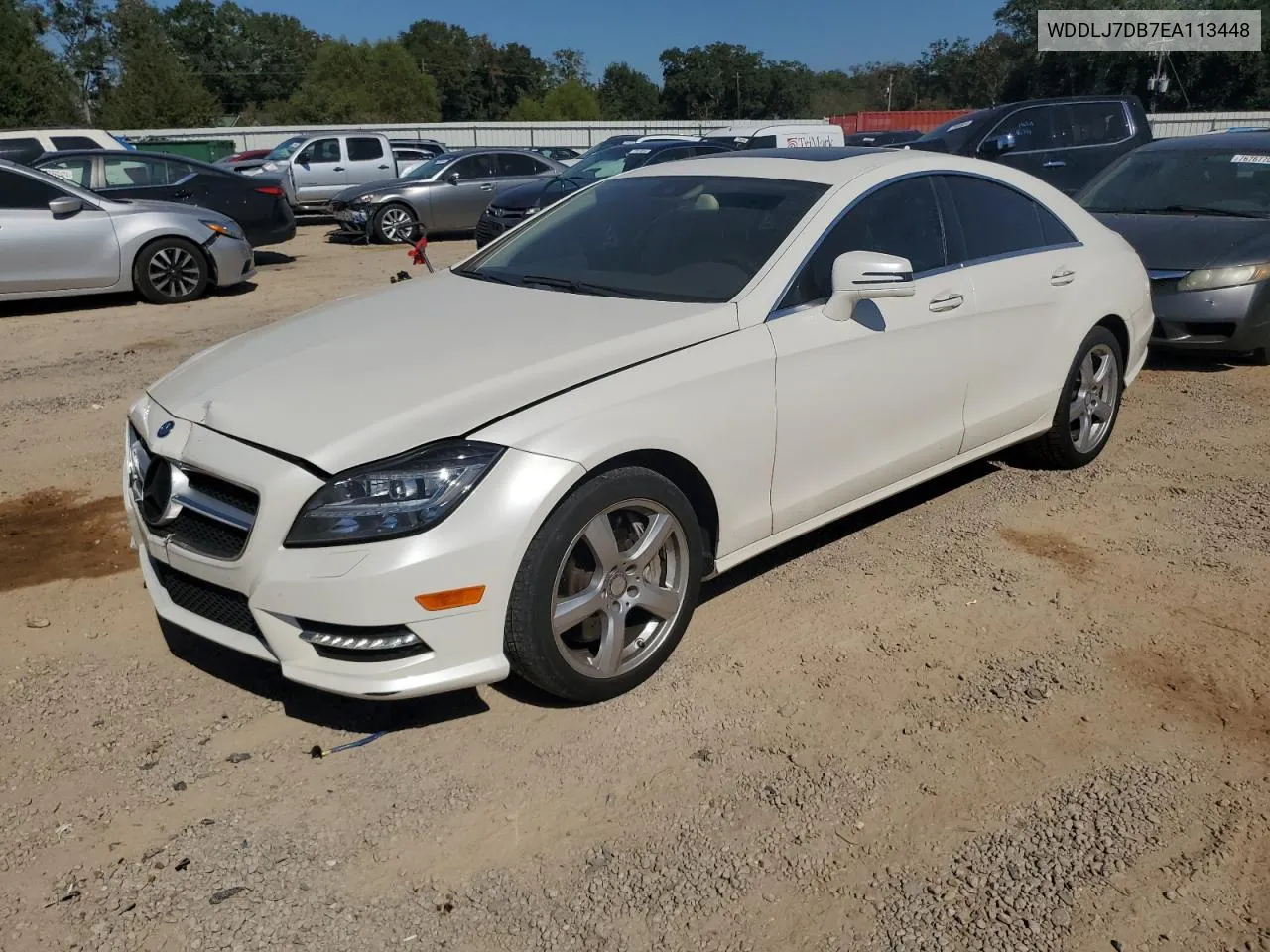 2014 Mercedes-Benz Cls 550 VIN: WDDLJ7DB7EA113448 Lot: 76767704