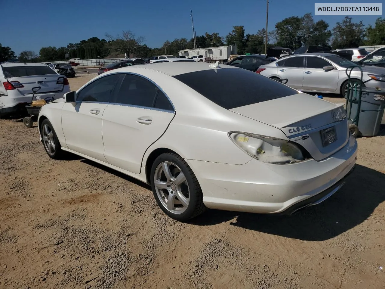 2014 Mercedes-Benz Cls 550 VIN: WDDLJ7DB7EA113448 Lot: 76767704