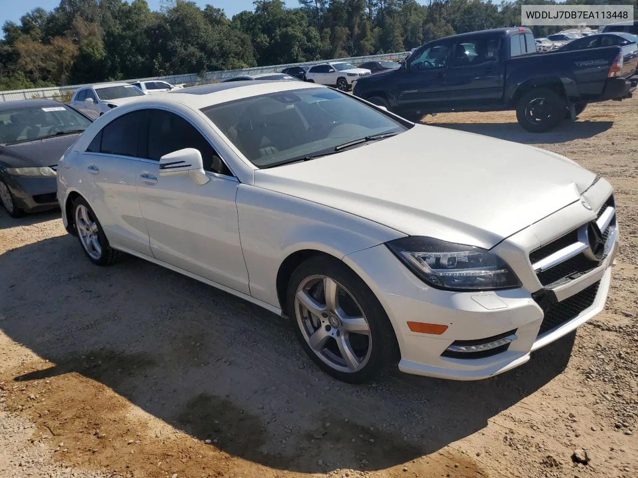 2014 Mercedes-Benz Cls 550 VIN: WDDLJ7DB7EA113448 Lot: 76767704