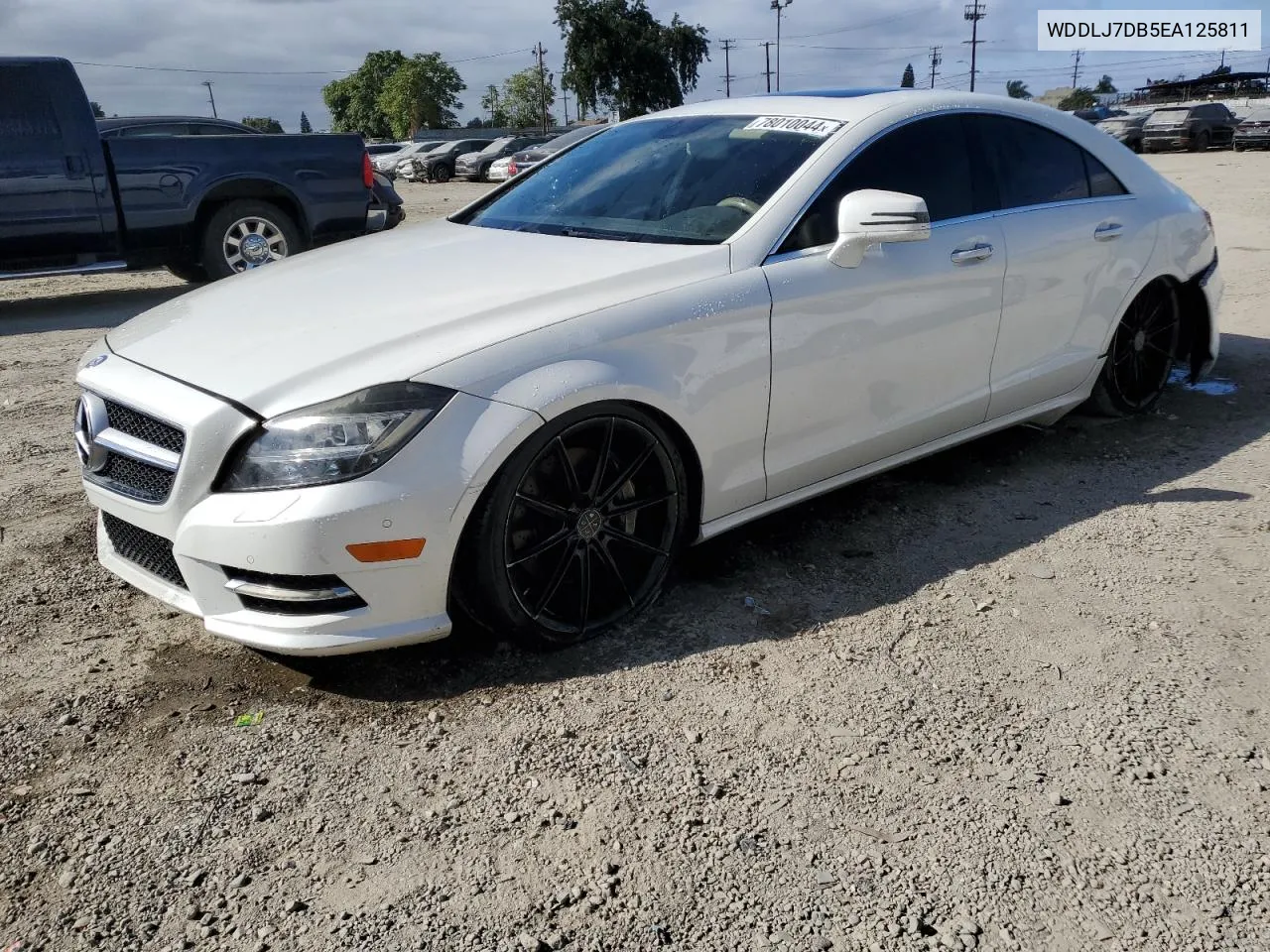 2014 Mercedes-Benz Cls 550 VIN: WDDLJ7DB5EA125811 Lot: 78010044